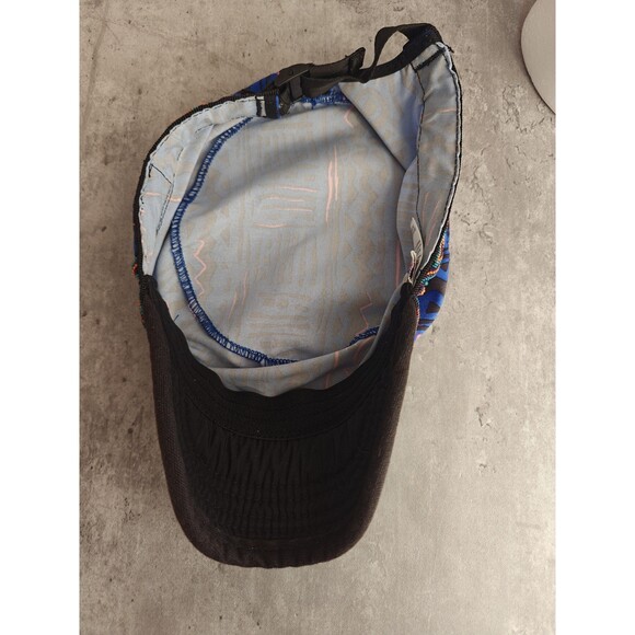 Vintage Kavu Hiking Cap Soft Hat 90s Tribal Design Adjustable Strap Seattle USA - Picture 7 of 9